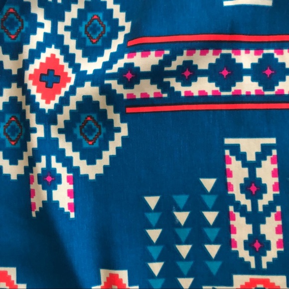 DONATED: FREEWAY beautiful tribal dress with belt - Picture 2 of 4